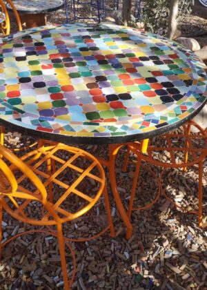 Tafel Jardin des Couleurs